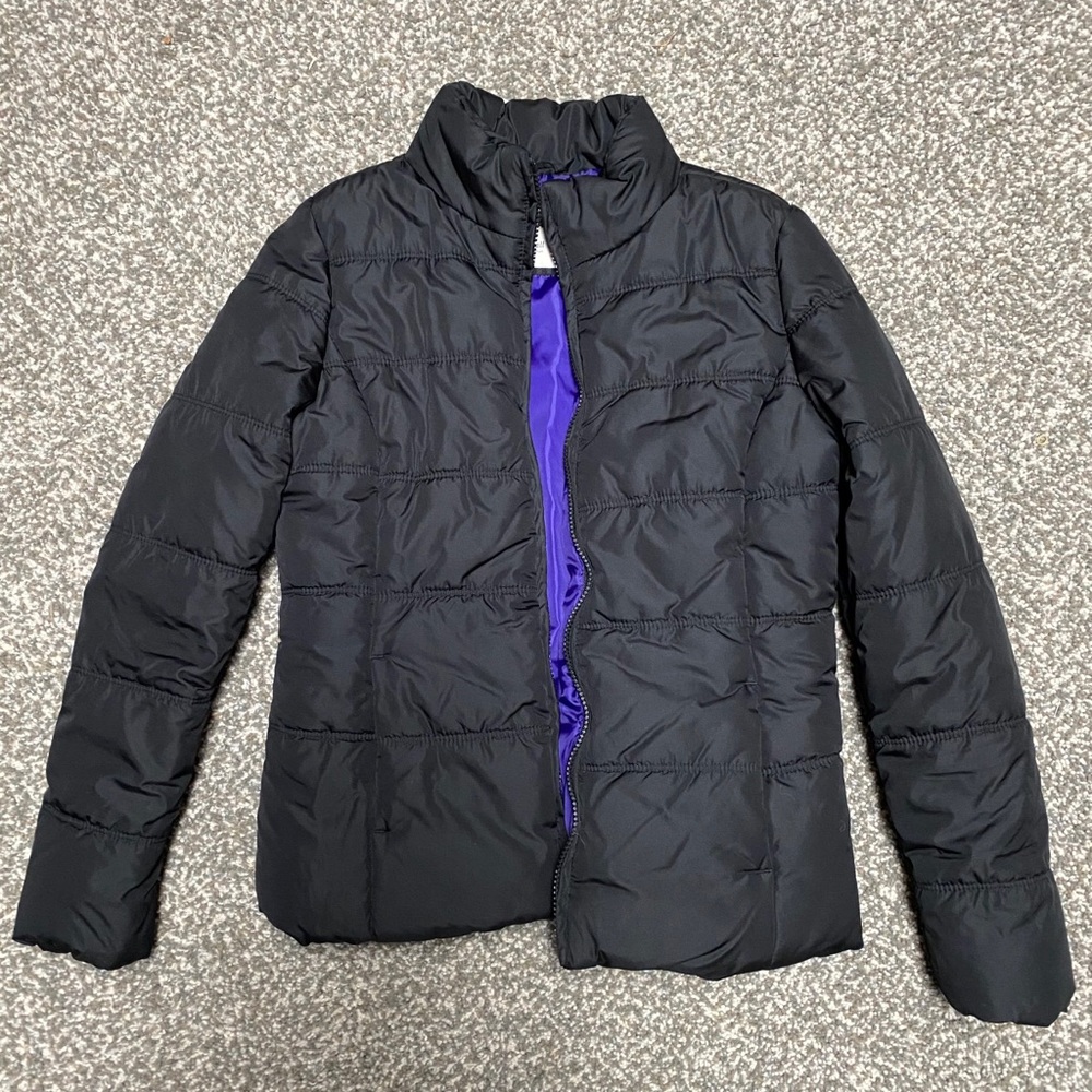 Old Navy Black Puffer Jacket Coat size XS